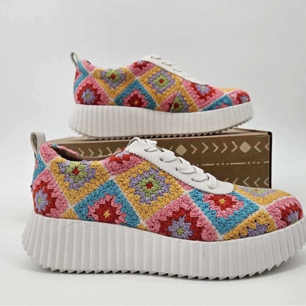 ZODIAC Cooper Crochet rainbow sneakers - Picture 2 of 6